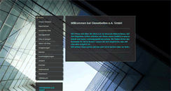 Desktop Screenshot of glasarbeiten.com