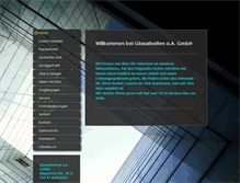 Tablet Screenshot of glasarbeiten.com